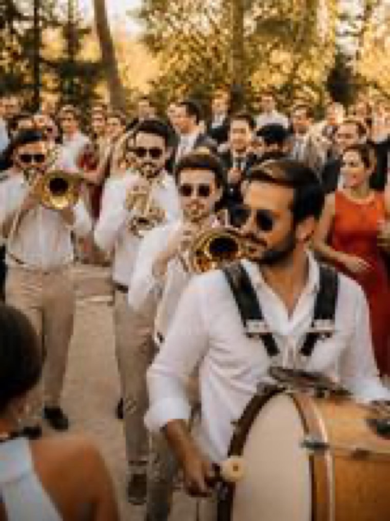 Charanga en una boda
